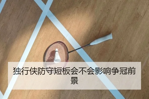 独行侠防守短板会不会影响争冠前景